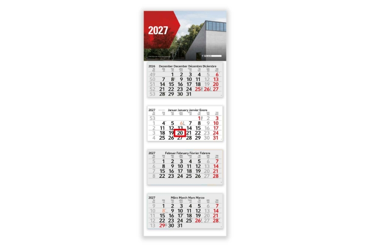 Bild von 4-Monatskalender 
