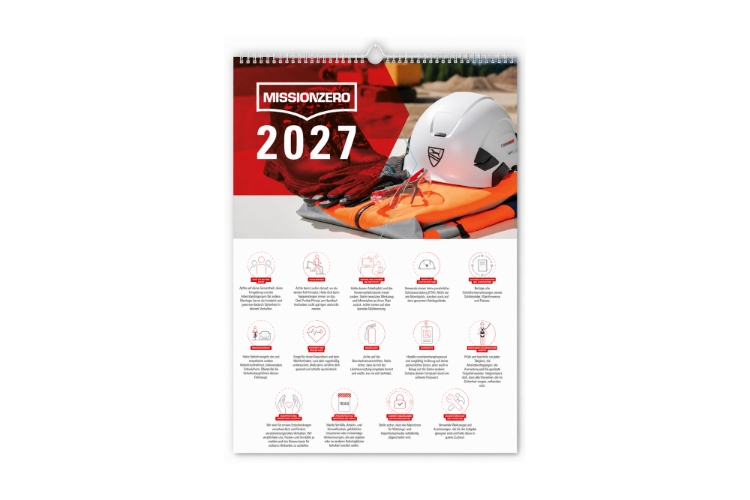 Bild von Arbeitssicherheitskalender  MISSION Zero 